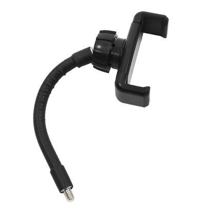 360 держатель мобильного телефона степени 55-95mm черный для света кольца Selfie